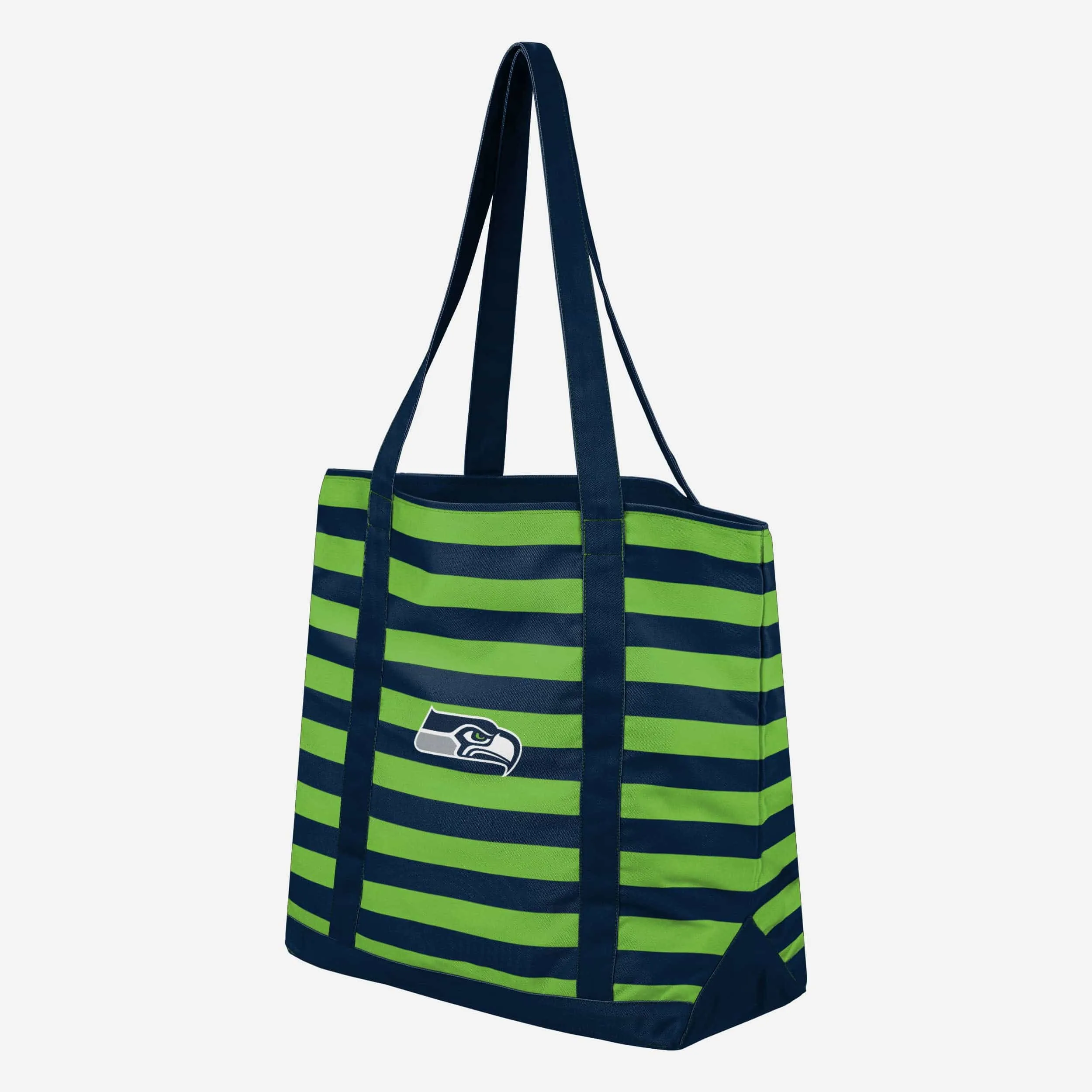 Seattle Seahawks Team Stripe Canvas Tote Bag