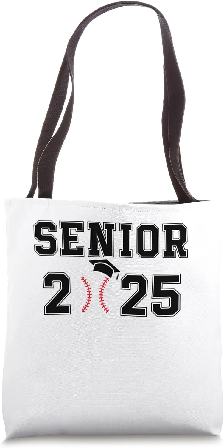 Senior Baseball Player 2025, Class of 2025 Baseball Senior Tote Bag