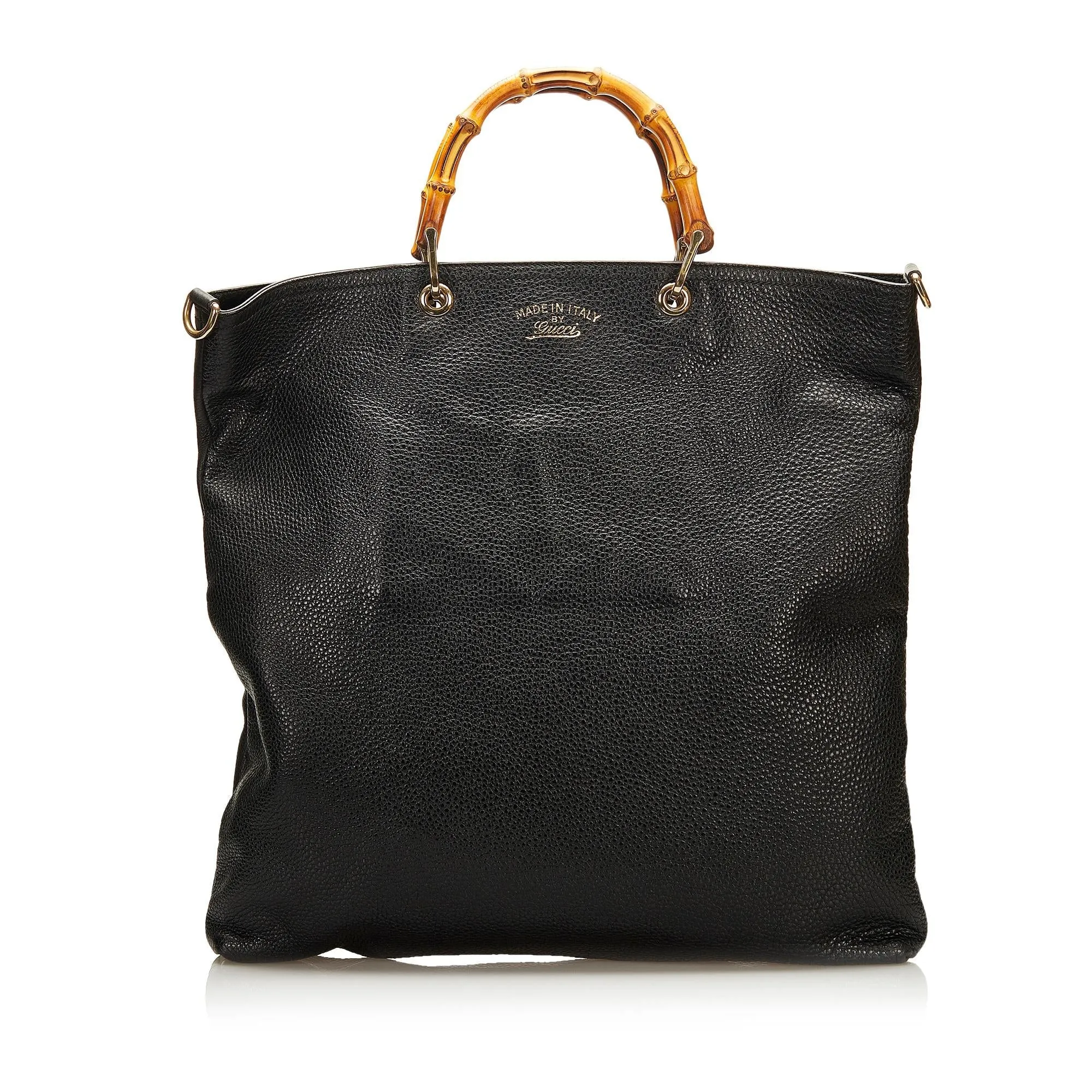 Shopper (SHG-35517) Satchel Gucci Big ticket savings Steep discount Bamboo Leather