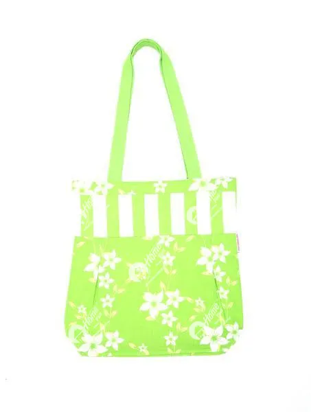 Shopping Bag - Wind Flower Green