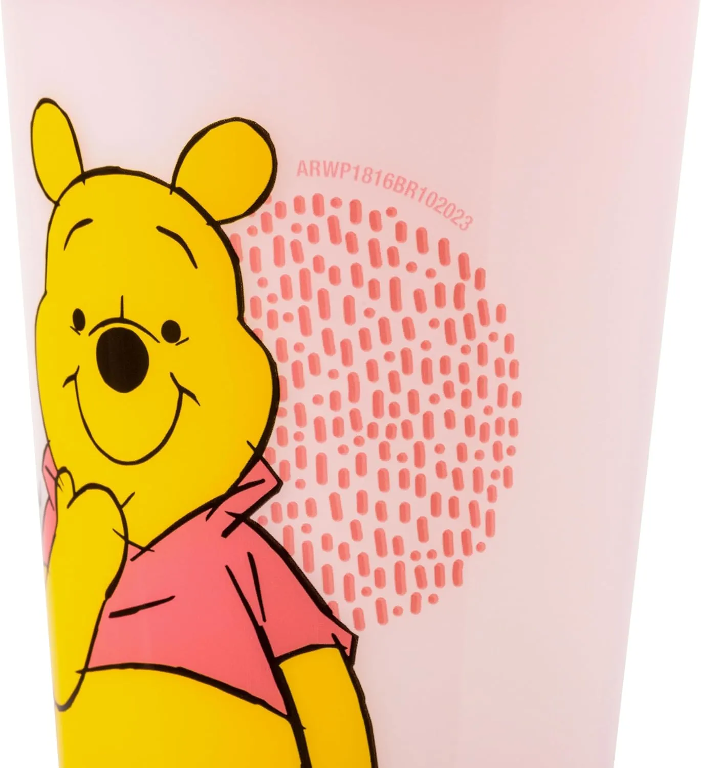 Silver Buffalo Disney Winnie the Pooh 4 Pack Color Changing Plastic Tumblers Featuring Eeyore, Winnie the Pooh, Tigger, and Piglet, 24 Ounces