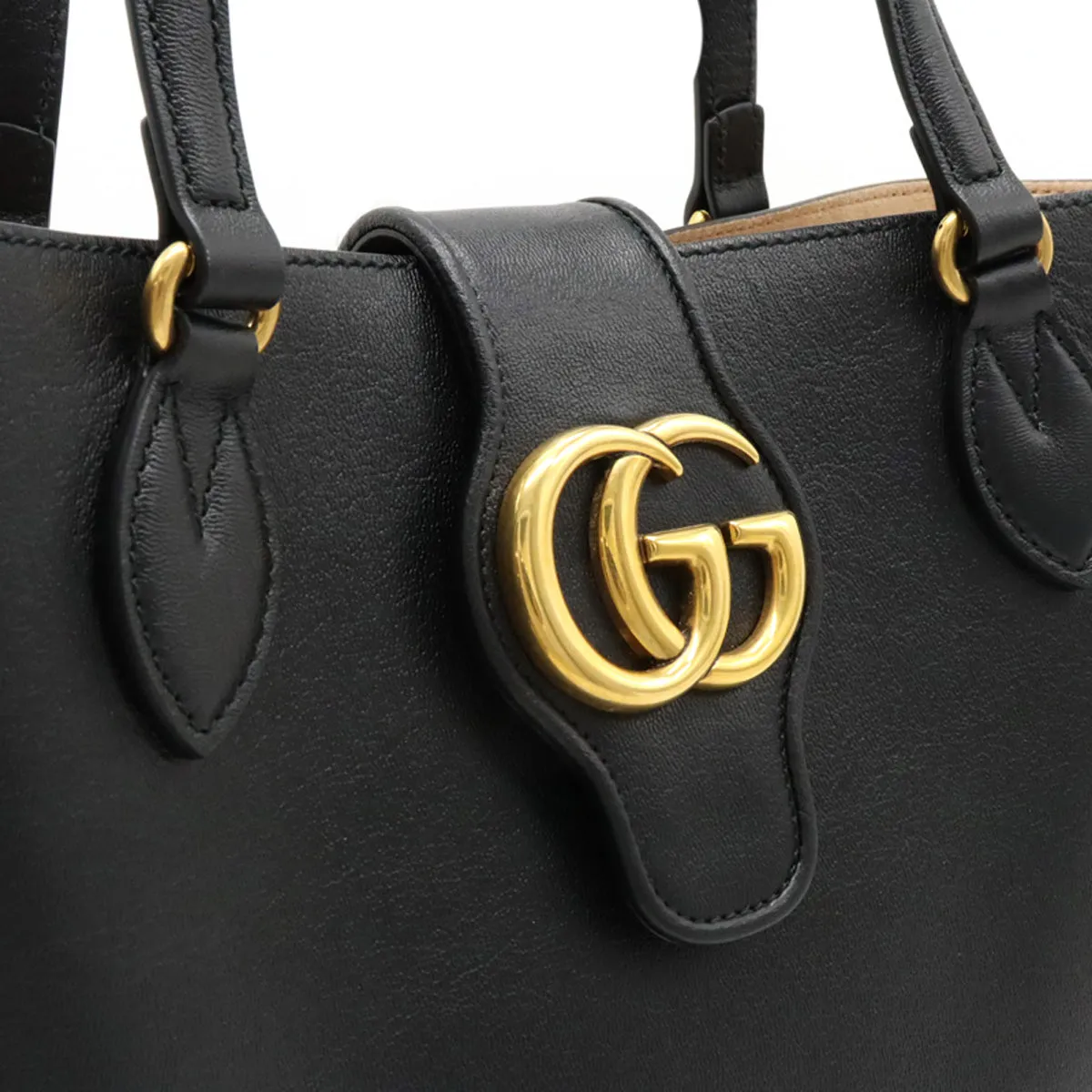Small Big-value deals GG Tote Leather Gucci Positive reviews Bag Marmont Dalia