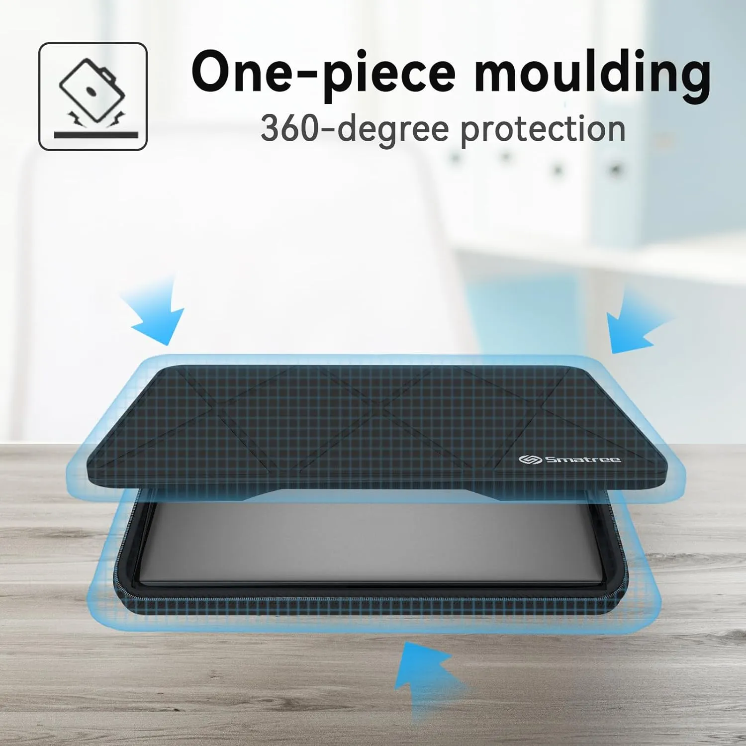 Smatree Hard EVA Protective Sleeve Case Compatible for 16 inch Acer Predator Helios Neo 16/Predator Helios 16, for 15.6 inch Acer Predator Helios 3D 15 Spatiallabs Edition Gaming Laptop (X8310)