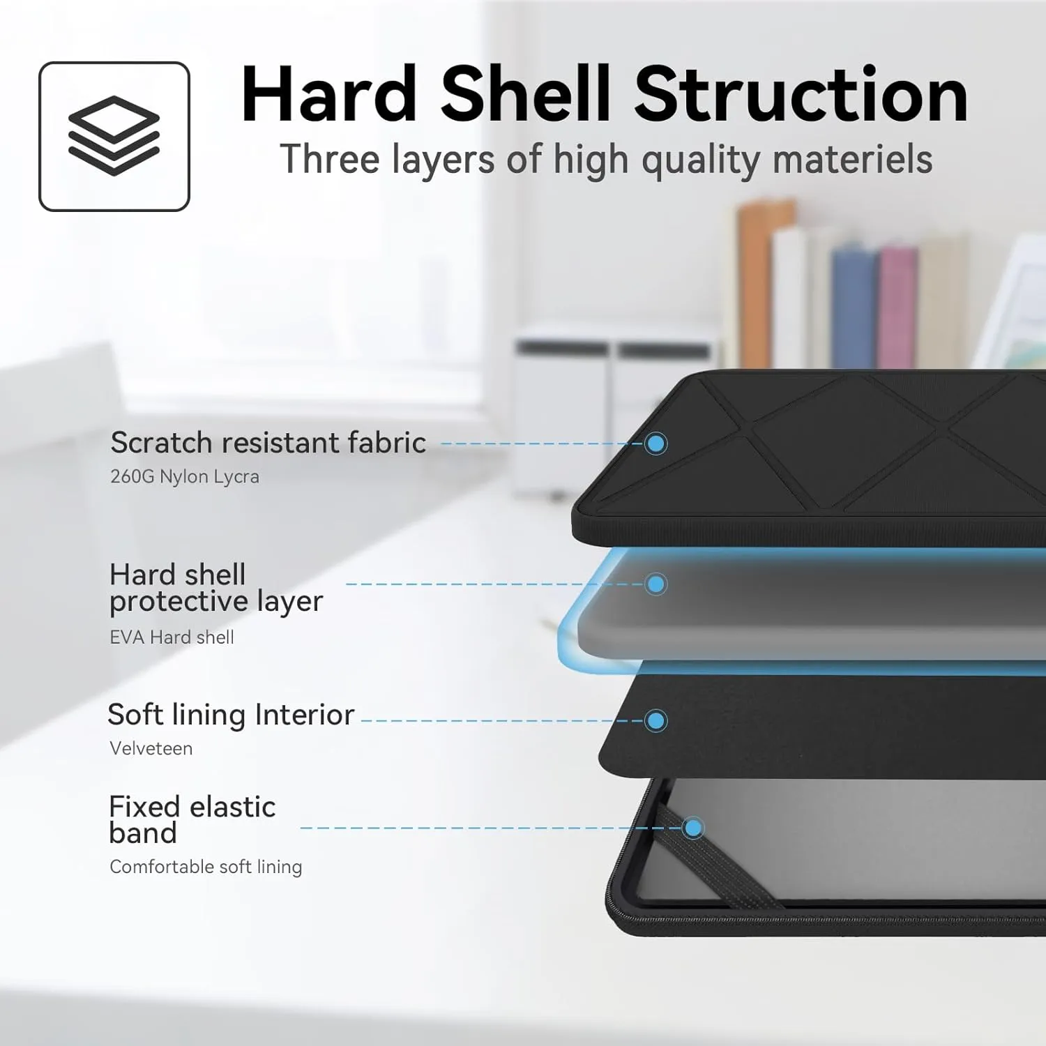Smatree Hard EVA Protective Sleeve Case Compatible for 16 inch Acer Predator Helios Neo 16/Predator Helios 16, for 15.6 inch Acer Predator Helios 3D 15 Spatiallabs Edition Gaming Laptop (X8310)