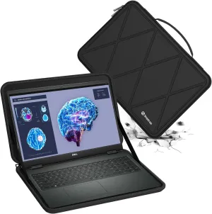 Smatree Hard EVA Protective Sleeve Case Compatible for 16 inch DELL Alienware 16/16X Aurora Gaming Laptop, for 16 inch DELL Precision 7680/7670 Workstation, Laptop Anti-Shock Case Notebook Bag (X8287)