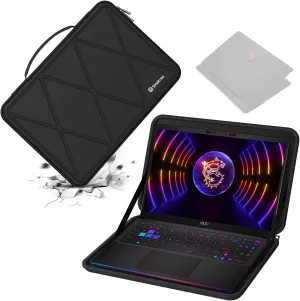 Smatree Hard EVA Protective Sleeve Case Compatible for 16 inch MSI Raider GE68 HX 14V, MSI Vector 16 HX A14V/A13V, Slim and Anti-Shock Case Notebook Bag(X8310)