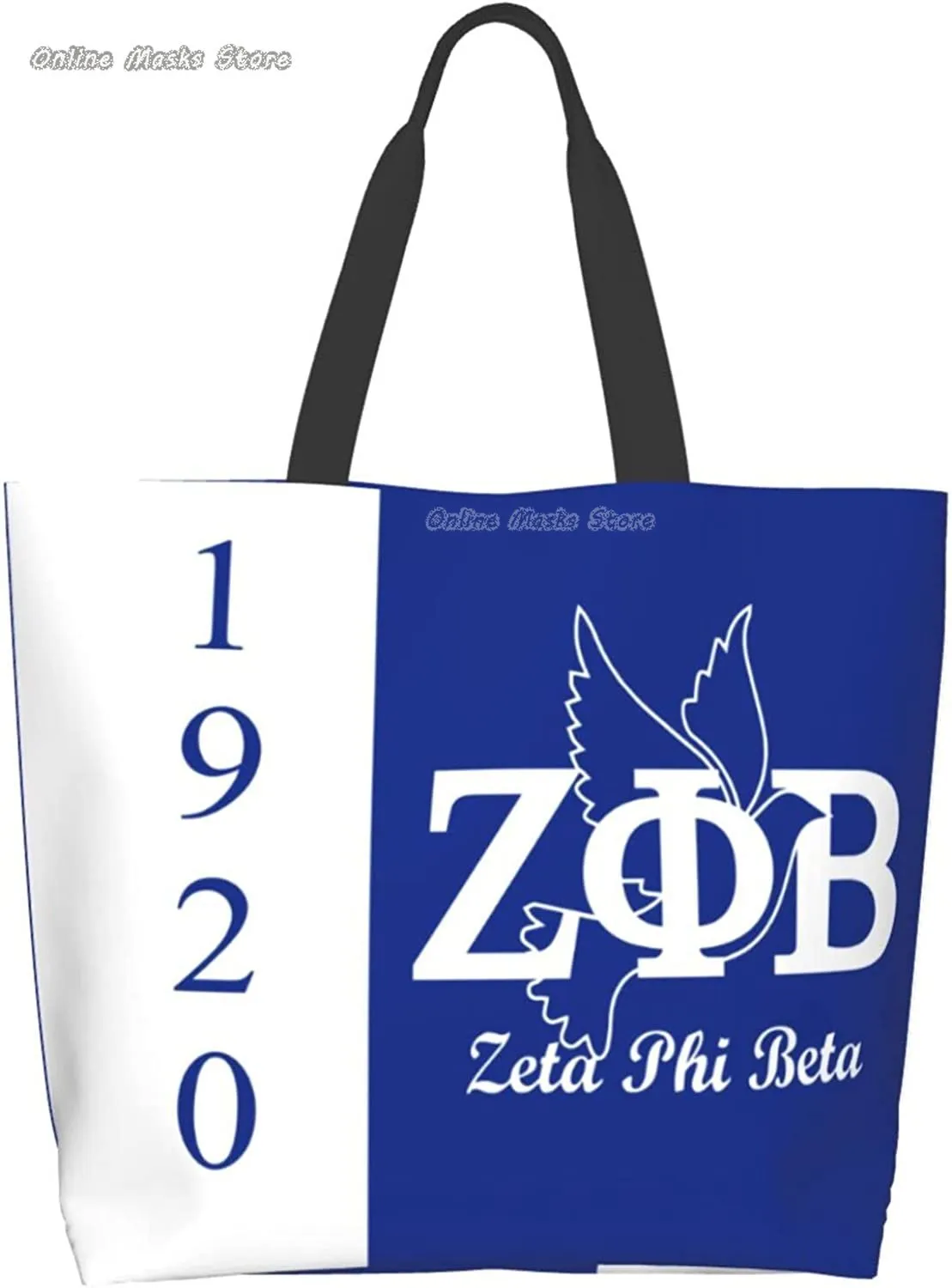 Sorority Tote Bag Aesthetic Vintage