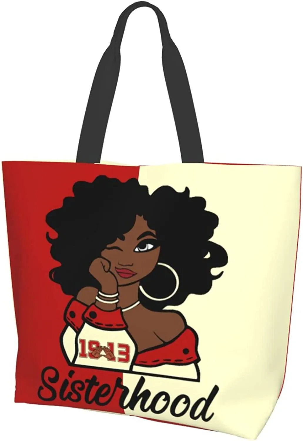 Sorority Tote Bag Aesthetic Vintage