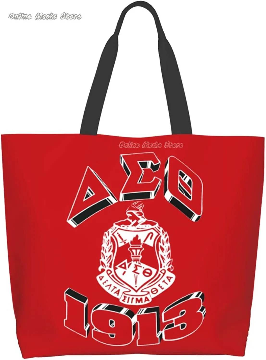Sorority Tote Bag Aesthetic Vintage
