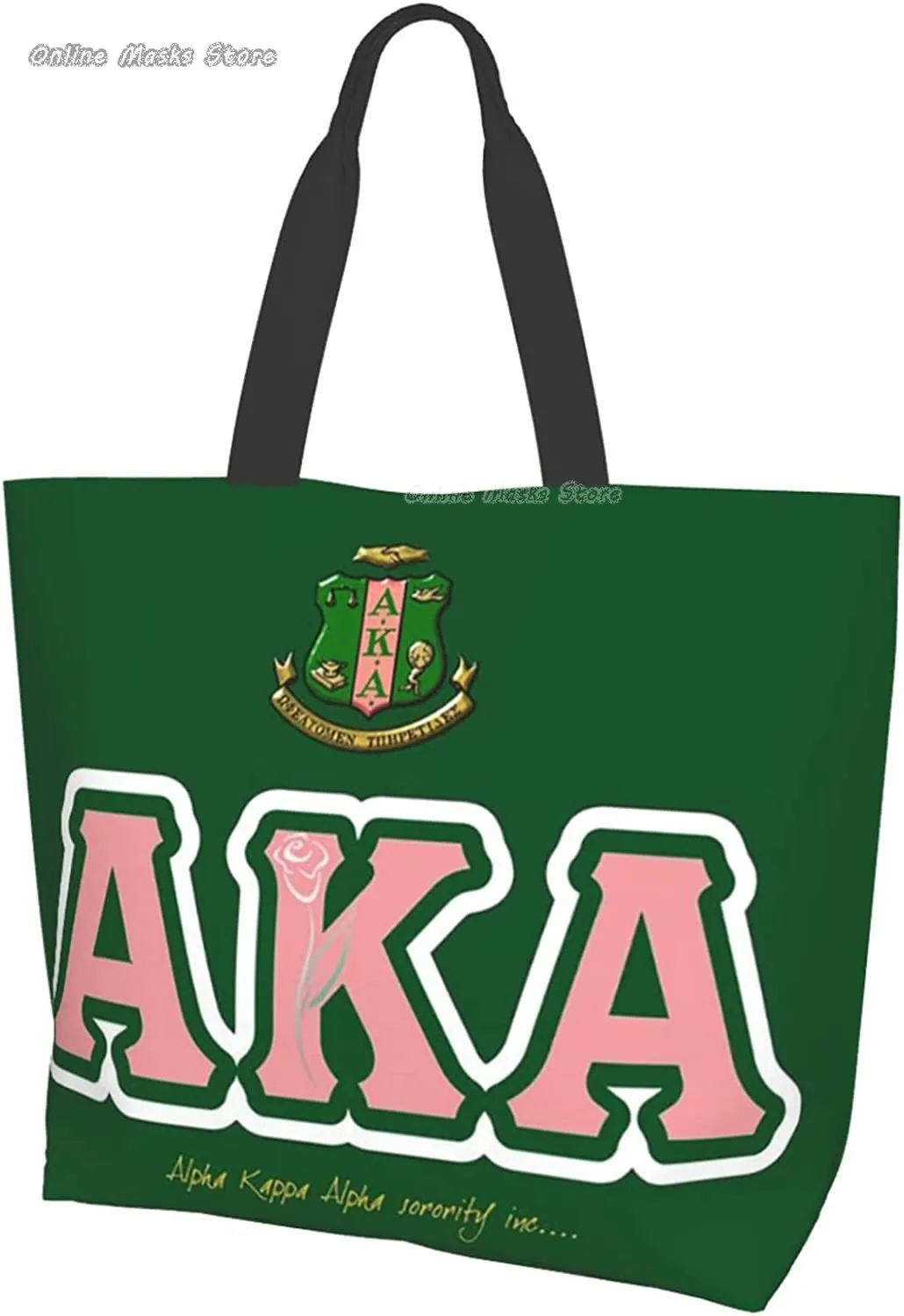 Sorority Tote Bag Aesthetic Vintage