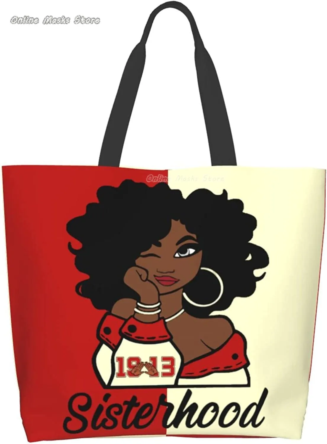 Sorority Tote Bag Aesthetic Vintage