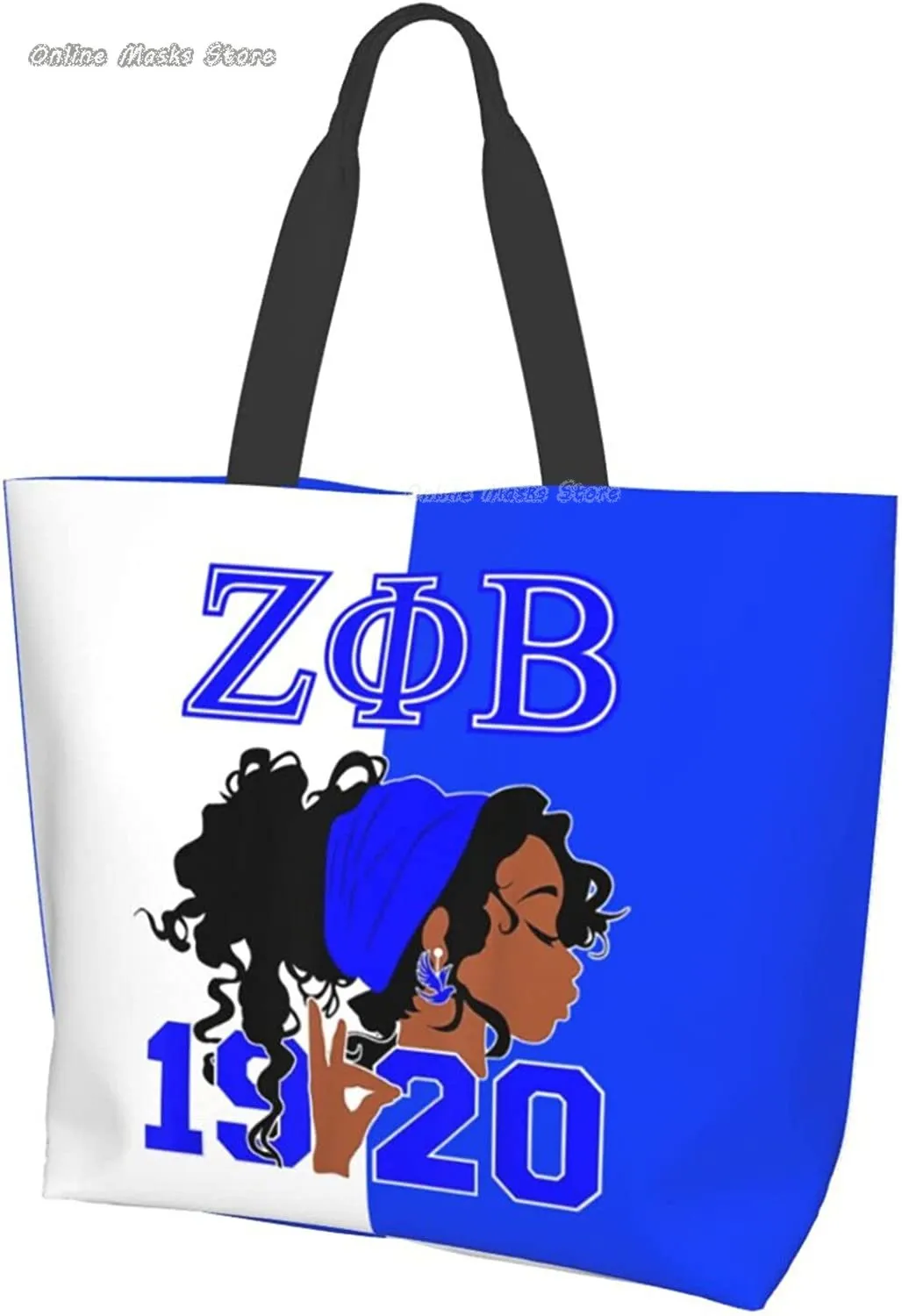 Sorority Tote Bag Aesthetic Vintage