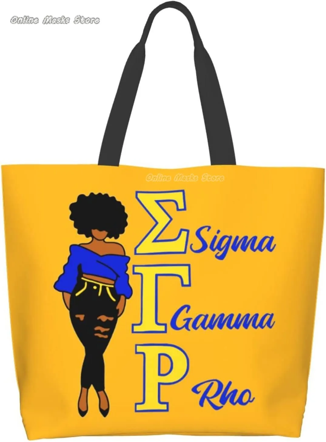 Sorority Tote Bag Aesthetic Vintage