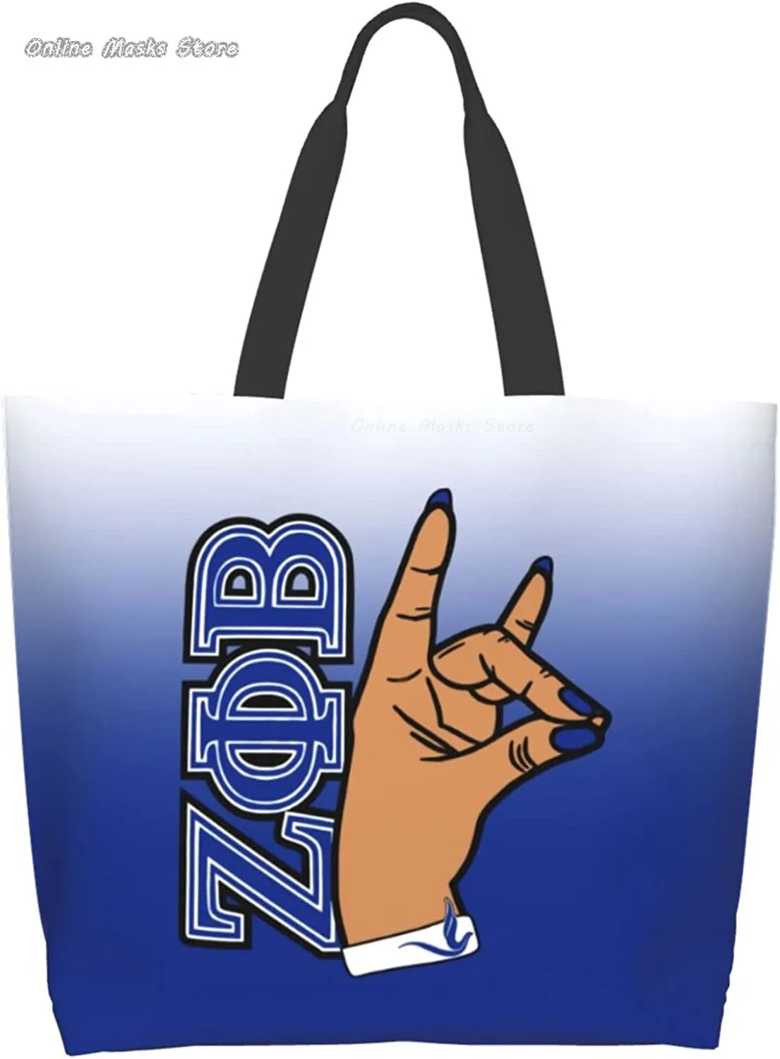 Sorority Tote Bag Aesthetic Vintage