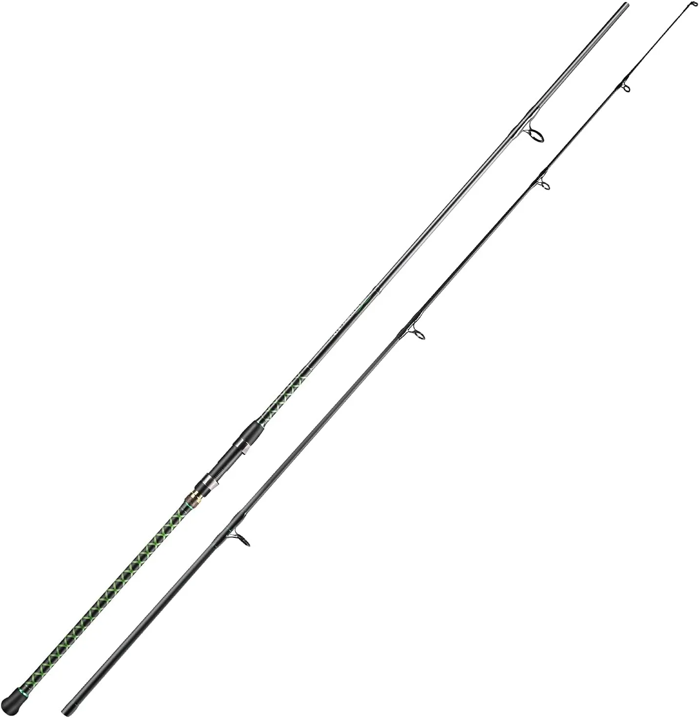 Sougayilang Surf Spinning Fishing Rod Carbon Travel for Beach Saltwater 2 Pieces (9'/10'/11'/12') Surf Rod