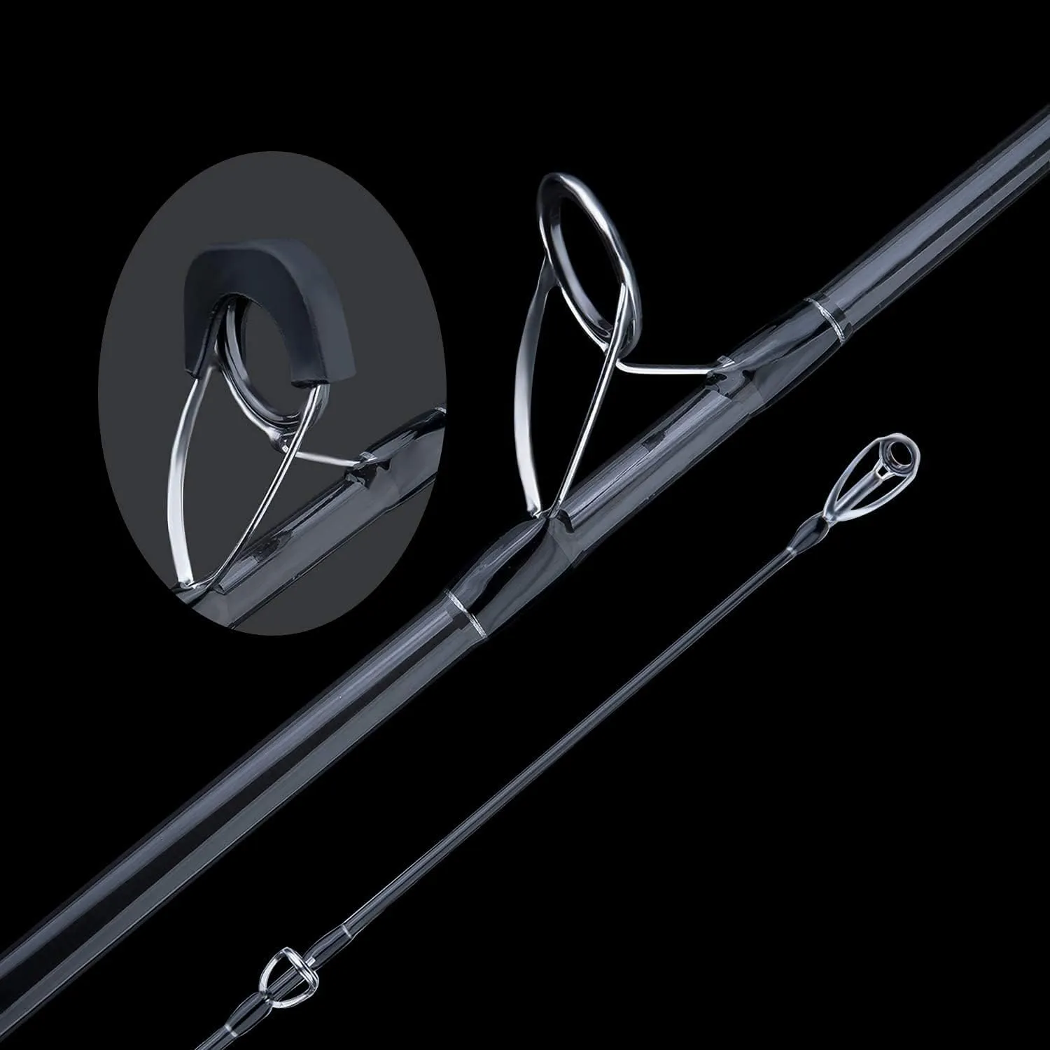 Sougayilang Surf Spinning Fishing Rod Carbon Travel for Beach Saltwater 2 Pieces (9'/10'/11'/12') Surf Rod