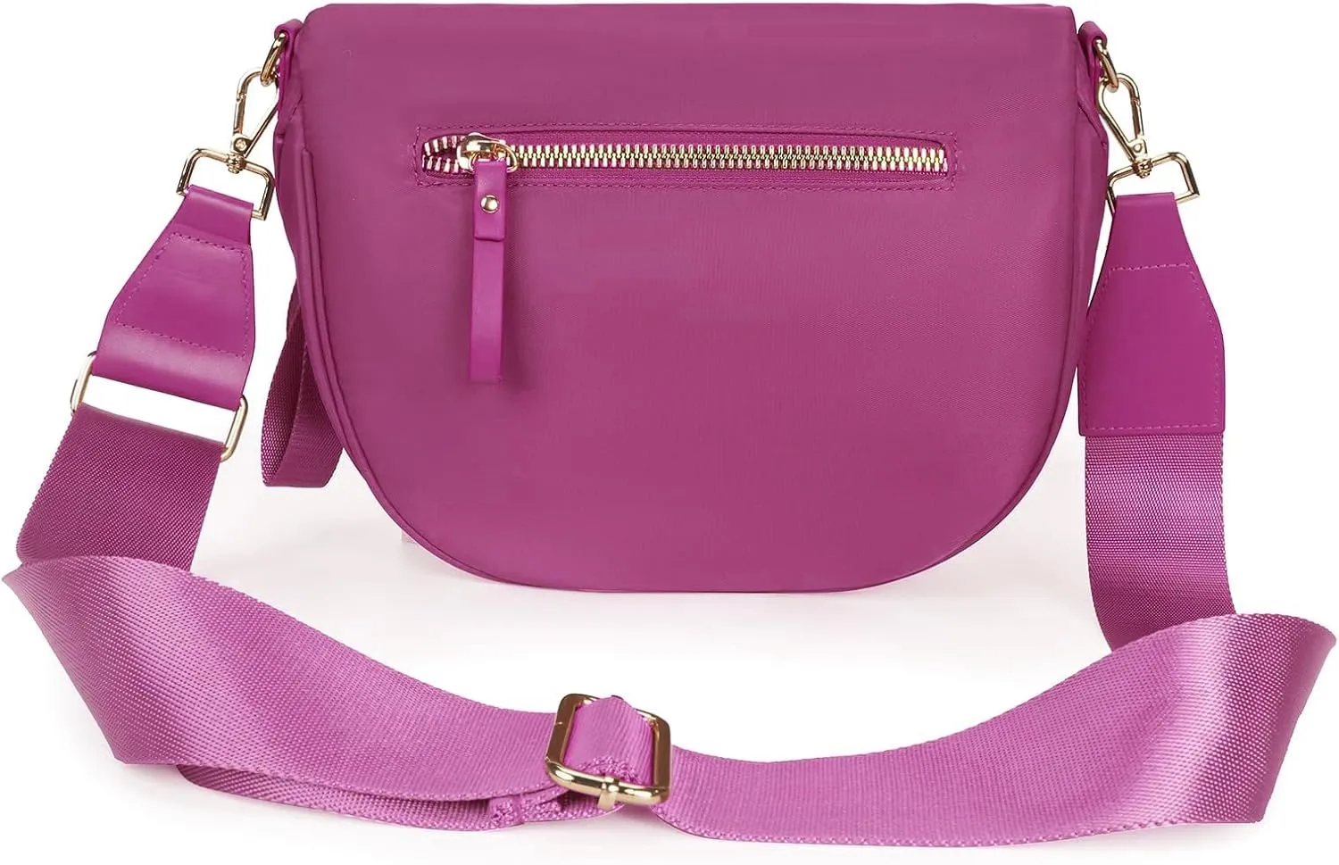 Spacious Nylon Crossbody Bag Bum Bag Handbags Wallets Purses Trendy Shoulder Bag for Women