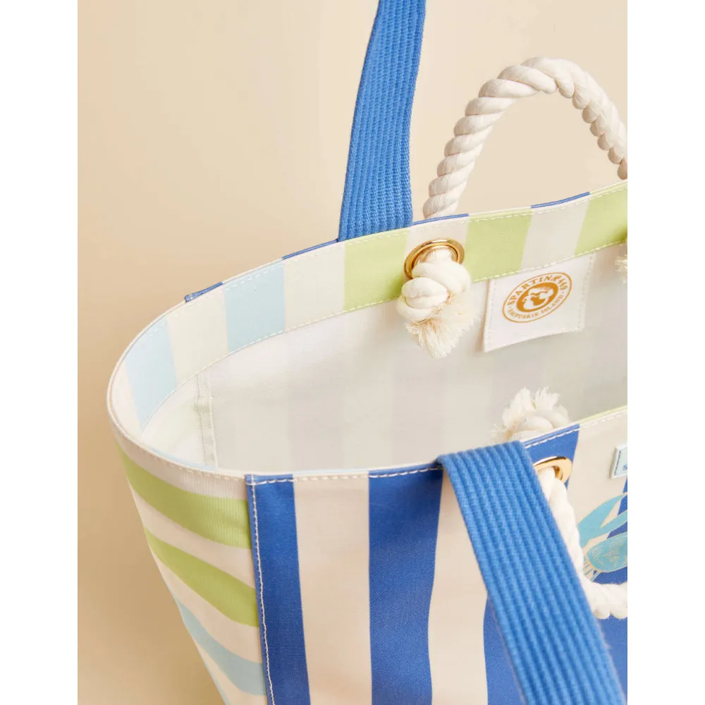 Spartina Beach Tote - Overboard Stripe
