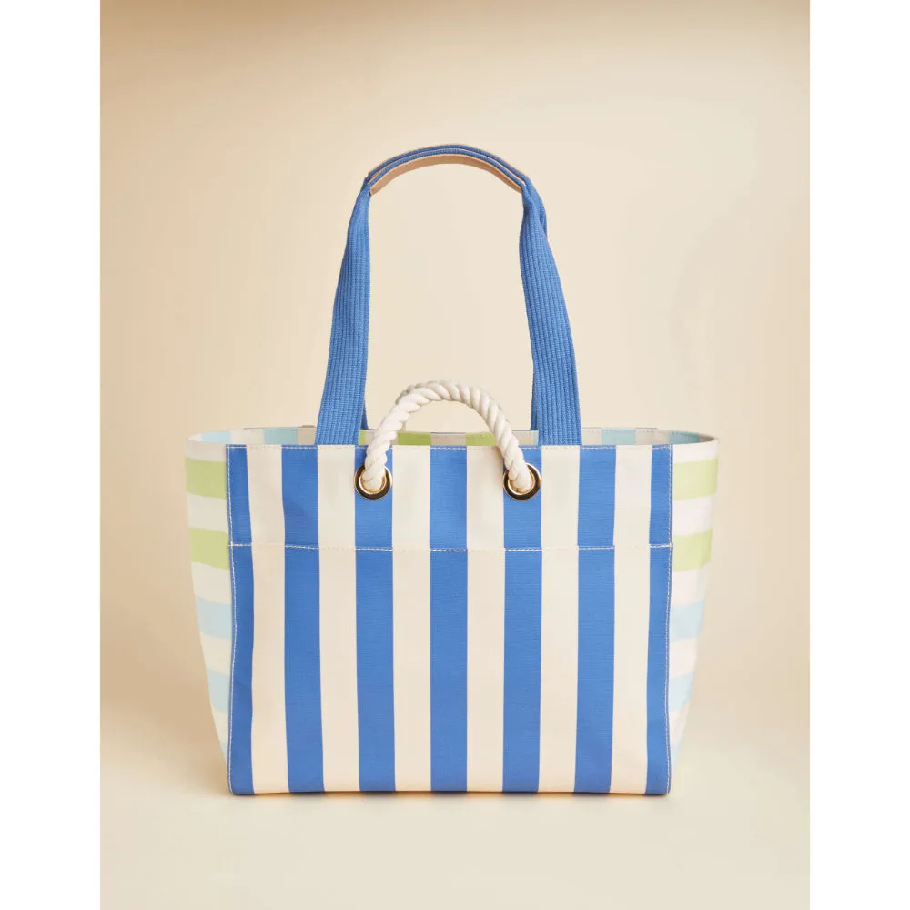 Spartina Beach Tote - Overboard Stripe