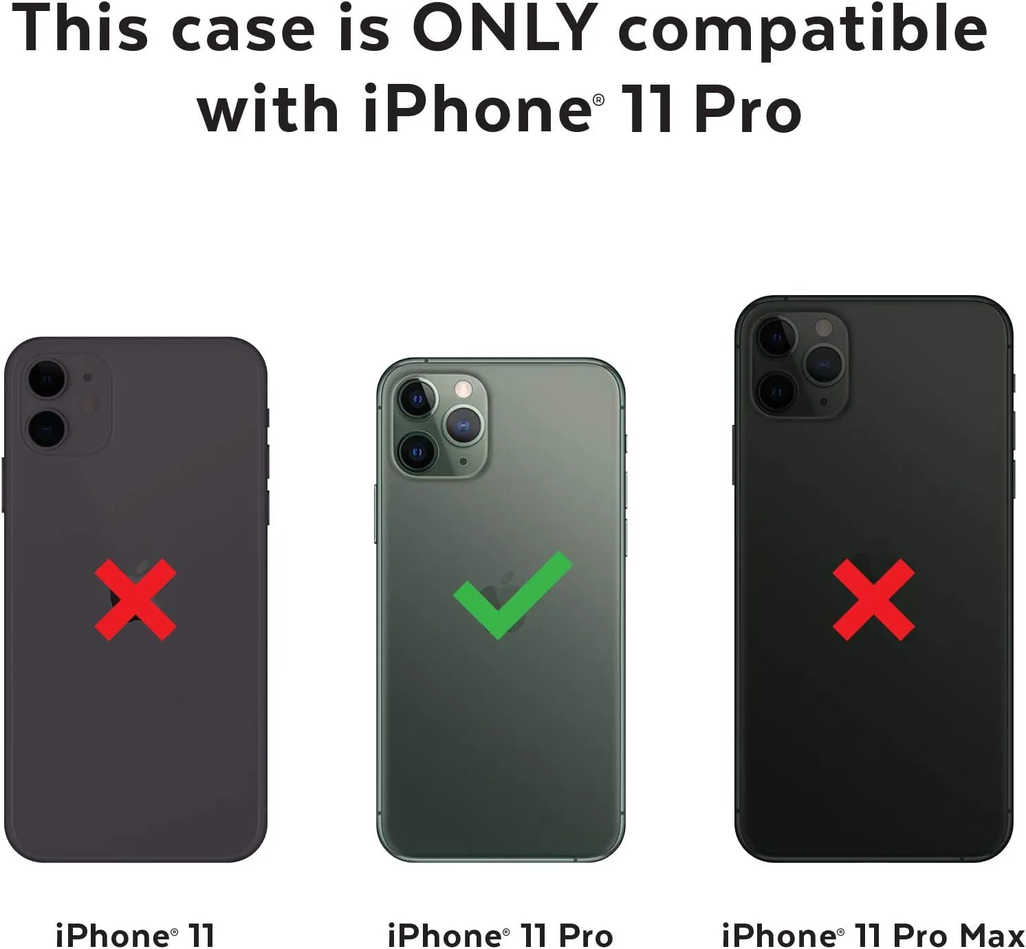 Speck Presidio Pro iPhone 11 Pro Case, Bali Blue, Skyline Blue