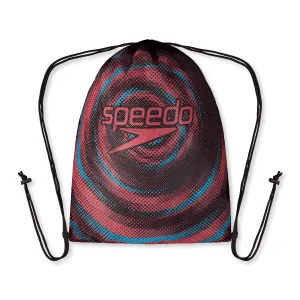 Speedo Printed Mesh Bag - Red/Blue