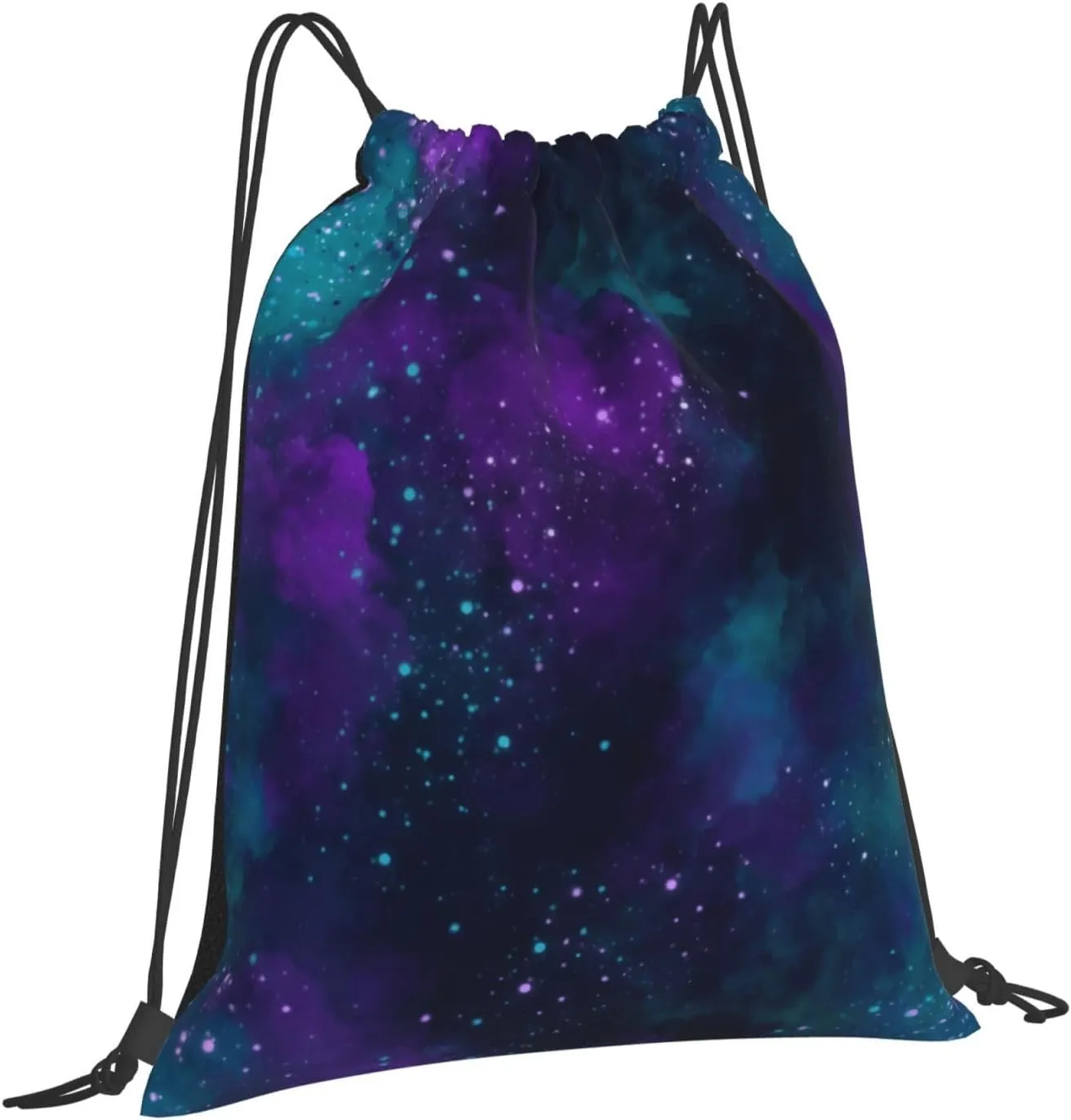 star galaxy universe Drawstring Gym Bags Sport String Bag Backpack for Hiking Yoga Travel 14 x 16 Inch