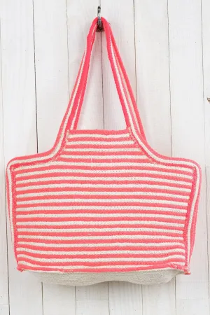 Striped Tote Bag