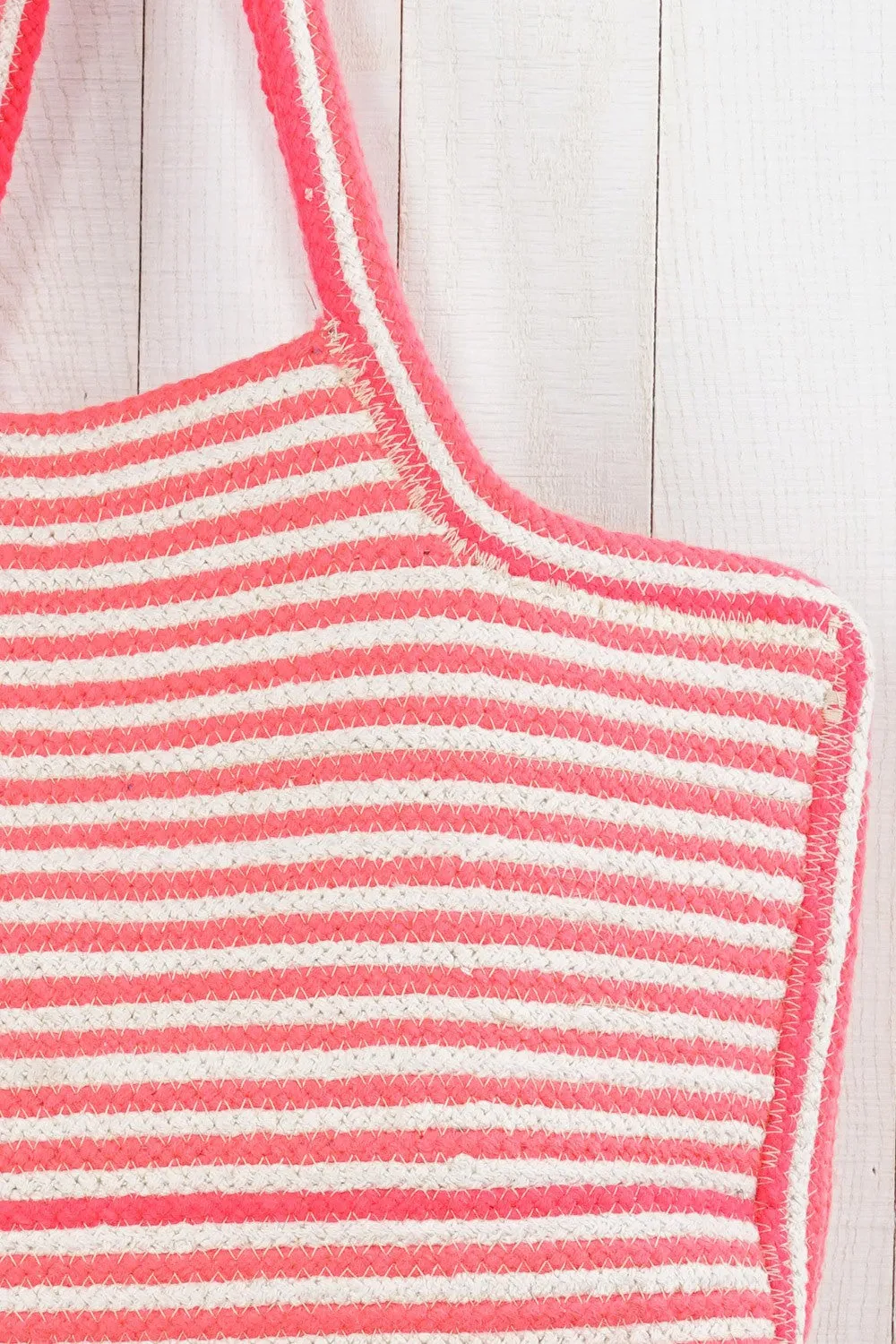 Striped Tote Bag