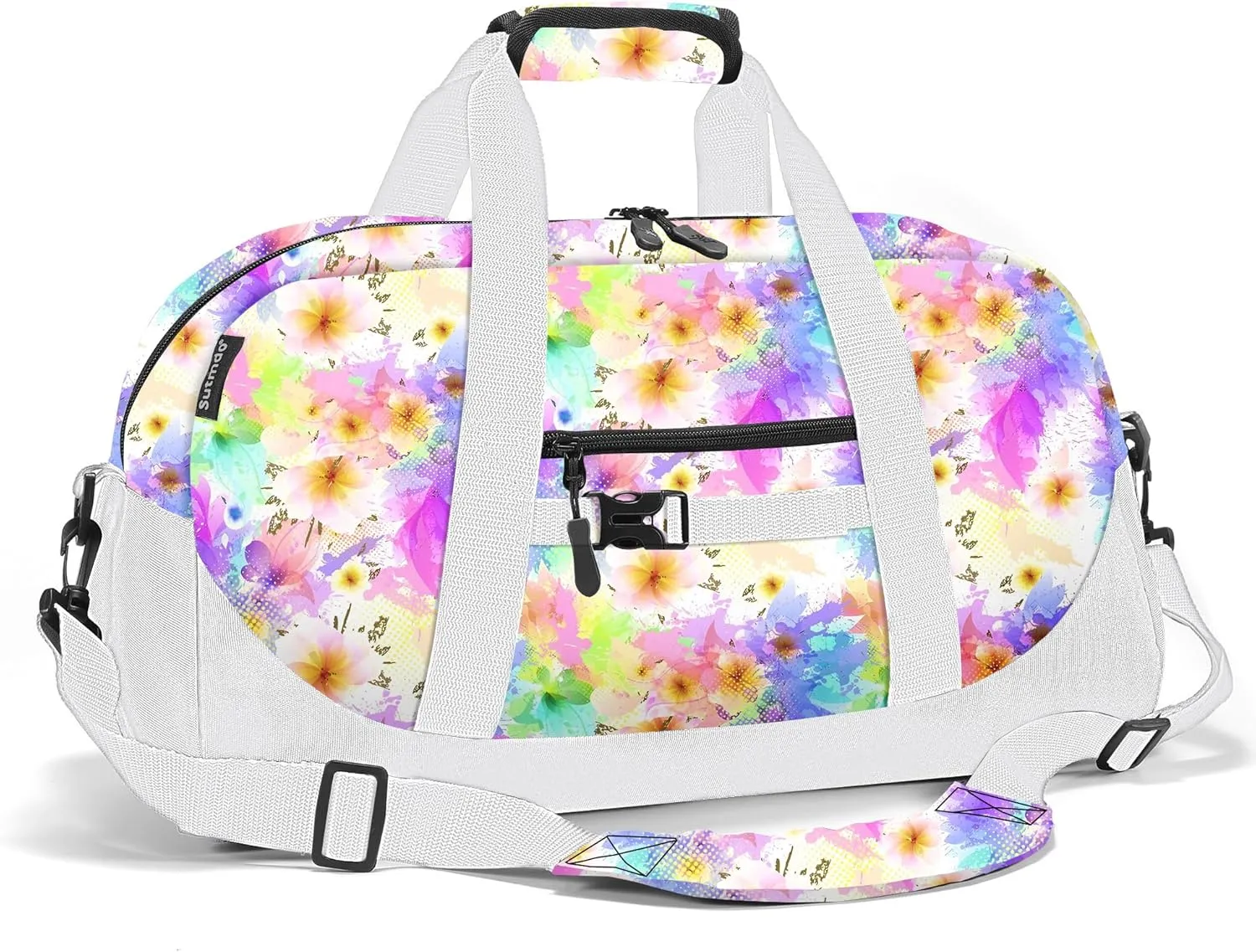 Stumdo Kids Overnighter Duffel Bags for kids, Carry-On Size & Ideal for School Practice or Overnight Travel Weekender Tote for Travel Gym Sport bag for Boys & Girls (11-fhua)