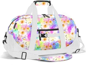 Stumdo Kids Overnighter Duffel Bags for kids, Carry-On Size & Ideal for School Practice or Overnight Travel Weekender Tote for Travel Gym Sport bag for Boys & Girls (11-fhua)