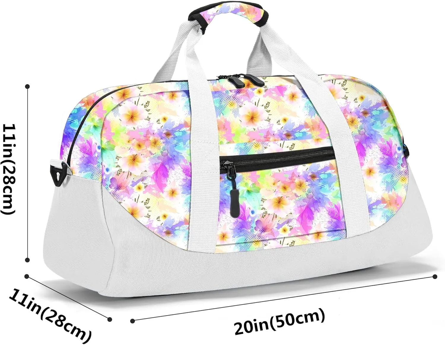 Stumdo Kids Overnighter Duffel Bags for kids, Carry-On Size & Ideal for School Practice or Overnight Travel Weekender Tote for Travel Gym Sport bag for Boys & Girls (11-fhua)