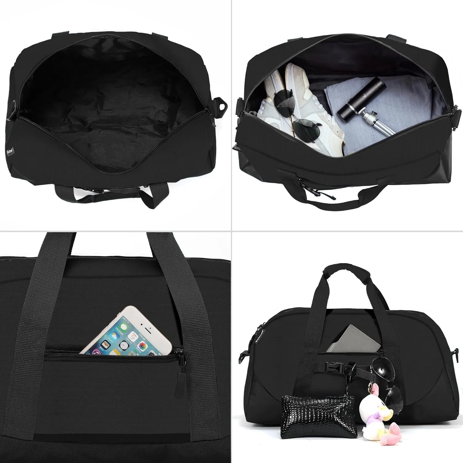 Stumdo Kids Overnighter Duffel Bags for kids, Carry-On Size & Ideal for School Practice or Overnight Travel Weekender Tote for Travel Gym Sport bag for Boys & Girls (11-hei)