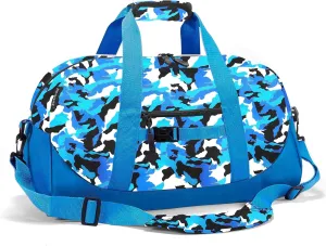 Stumdo Kids Overnighter Duffel Bags for kids, Carry-On Size & Ideal for School Practice or Overnight Travel Weekender Tote for Travel Gym Sport bag for Boys & Girls (11slan)