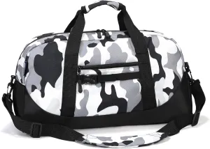 Stumdo Kids Overnighter Duffel Bags for kids, Carry-On Size & Ideal for School Practice or Overnight Travel Weekender Tote for Travel Gym Sport bag for Boys & Girls (71fen)