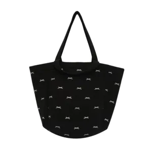 Stylish Mom Baby Handbag Spacious Diaper Bag Lovely Bowknot Decor Nappy Organiser Case for Busy Parents