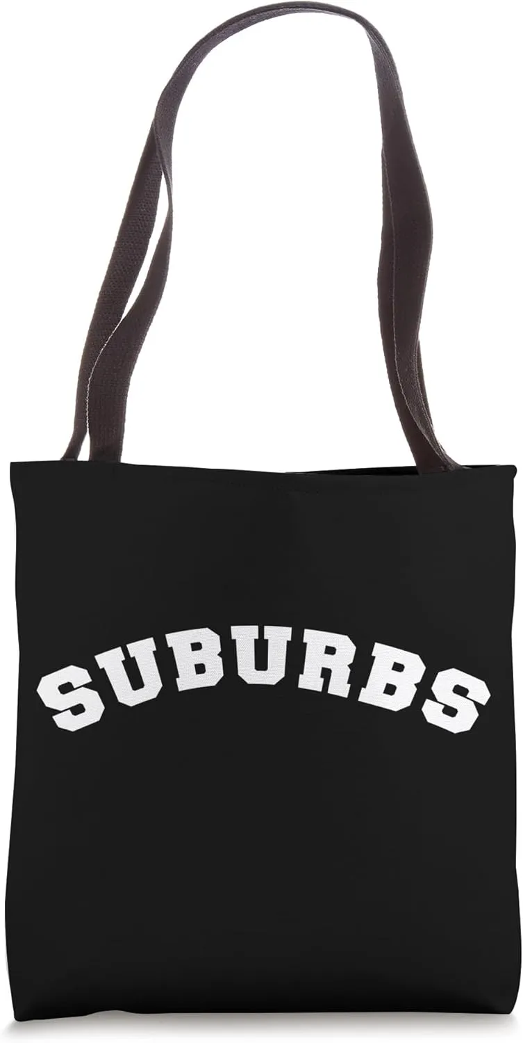 Suburbs School College University Graduate Tote Bag