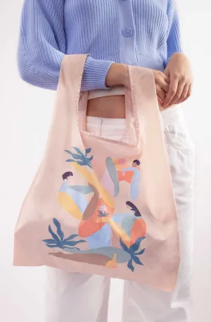 Summer Afternoon by Maggie Stephenson Medium Recycled Reusable Shopping Bag
