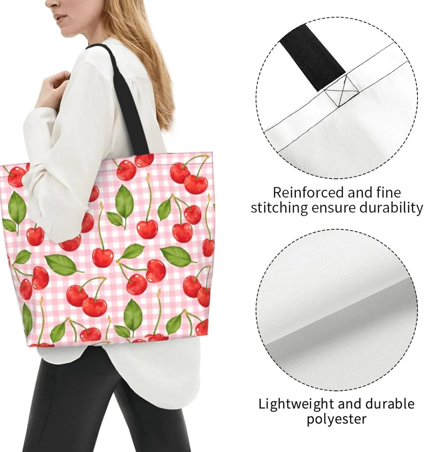Sunflower Tote Bag For Women, Waterproof Shoulder Bags Big Reusable Grocery Handbag For Shopping Picnic Work Beach