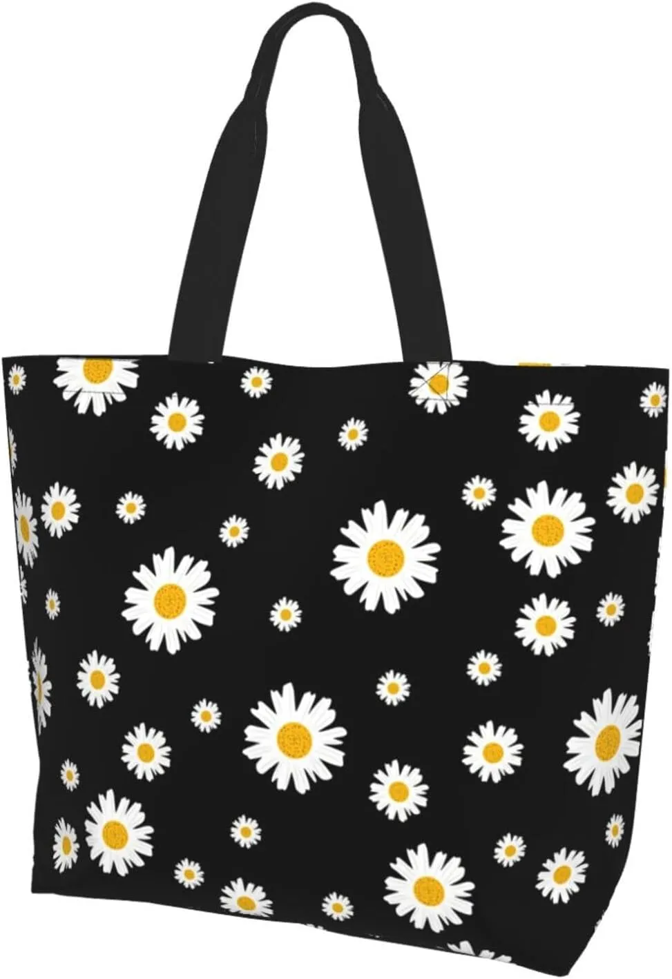 Sunflower Tote Bag For Women, Waterproof Shoulder Bags Big Reusable Grocery Handbag For Shopping Picnic Work Beach