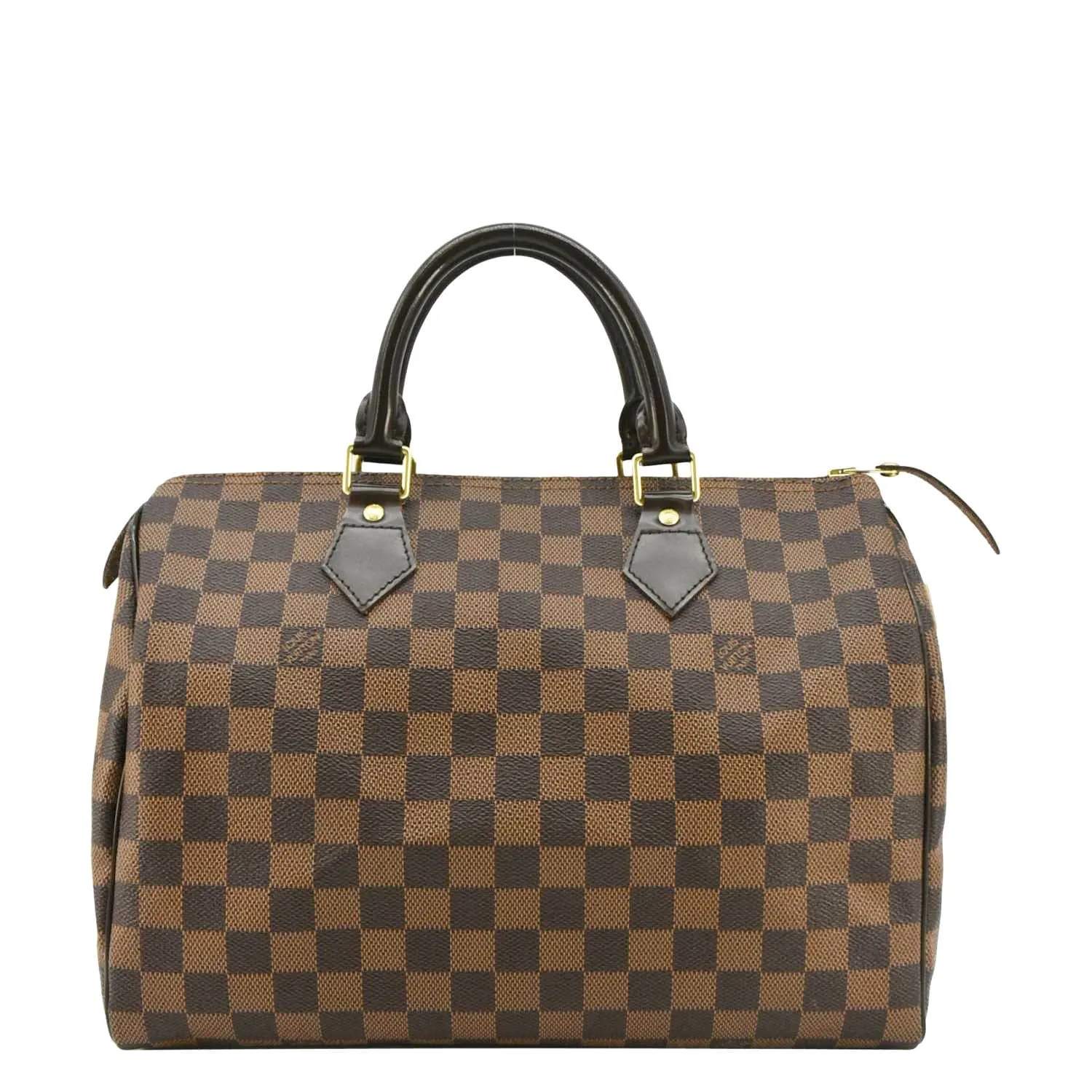 Superior Speedy Bag 30 Big-value deals LOUIS Satchel Brown VUITTON Damier Ebene
