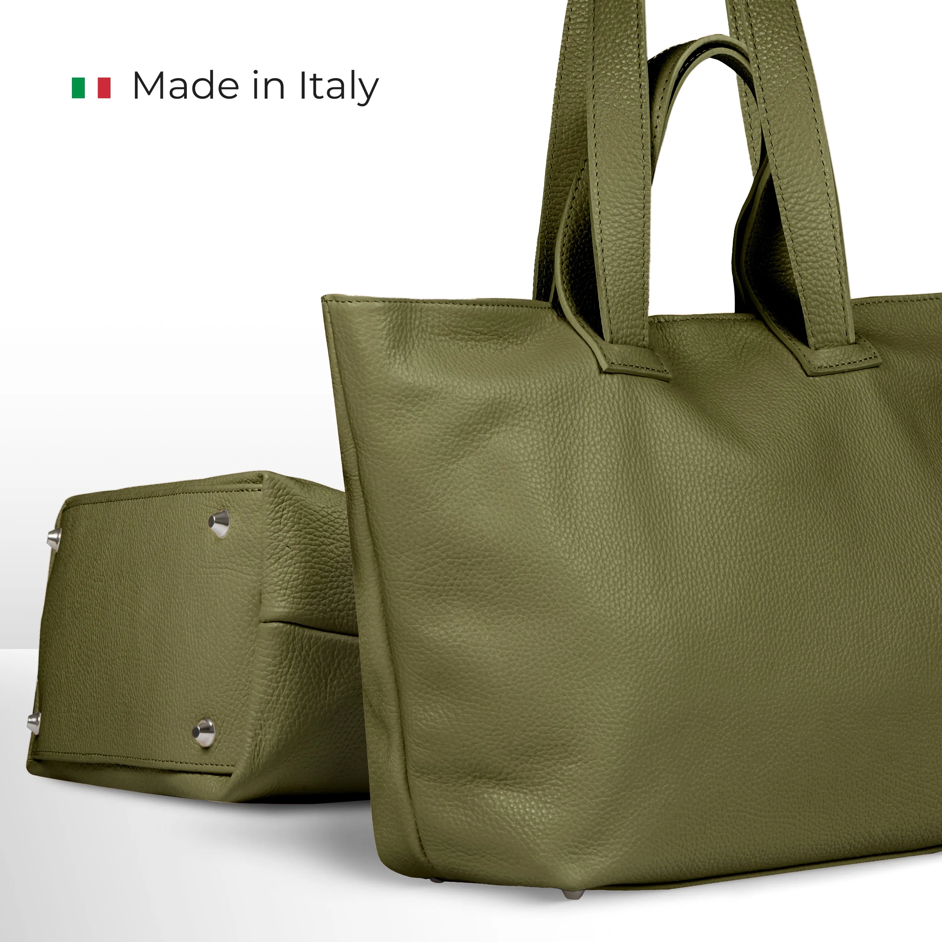 TAKEASY Calf Leather Satchel Bag 122500