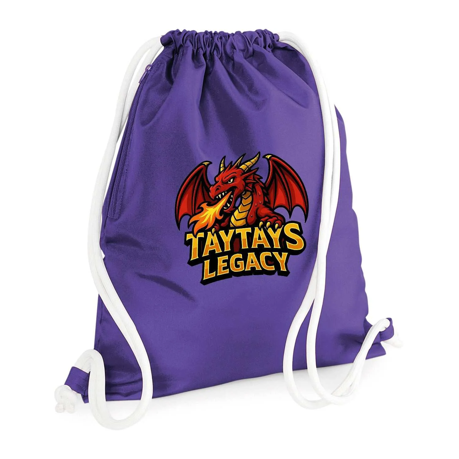 TayTays Legacy | TAYTAY DRAGON | Cotton Gym Bag