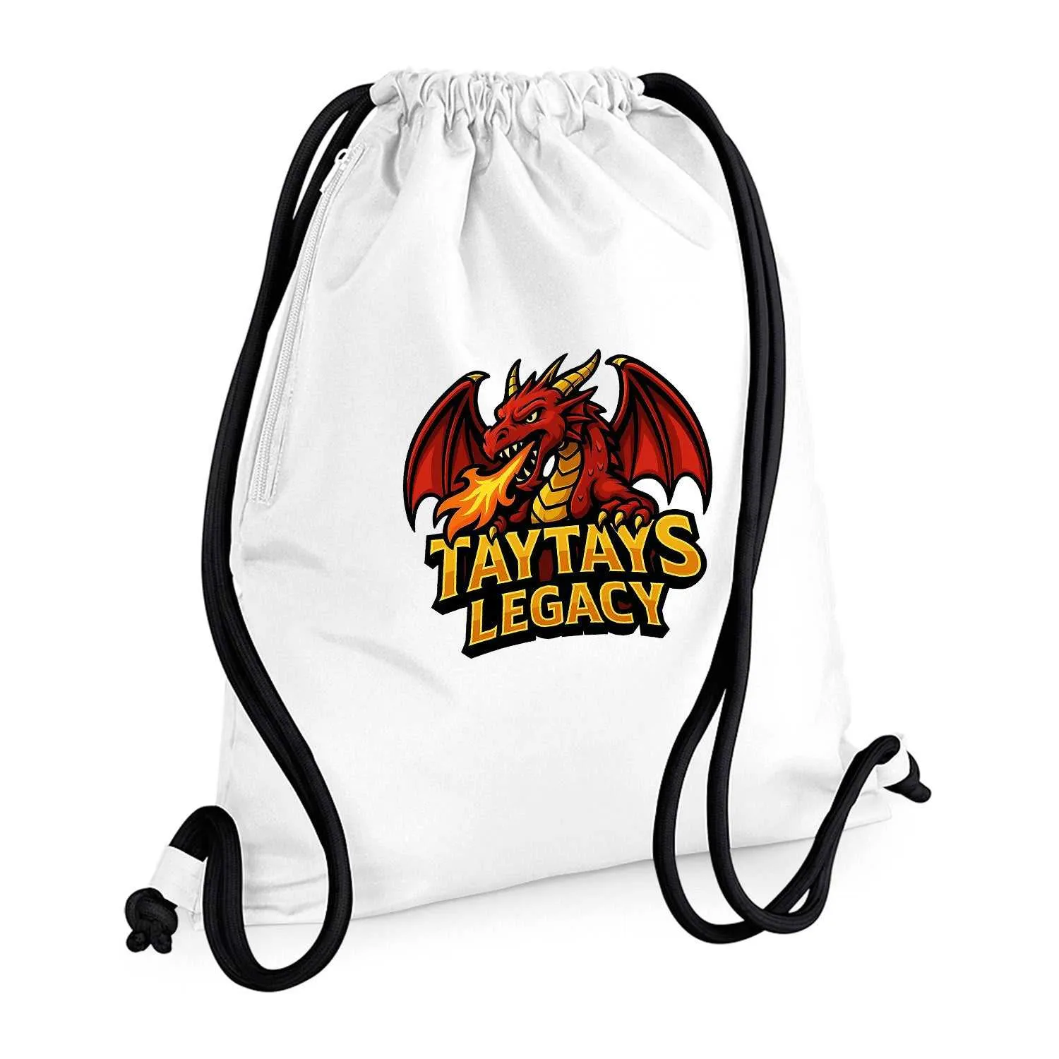 TayTays Legacy | TAYTAY DRAGON | Cotton Gym Bag