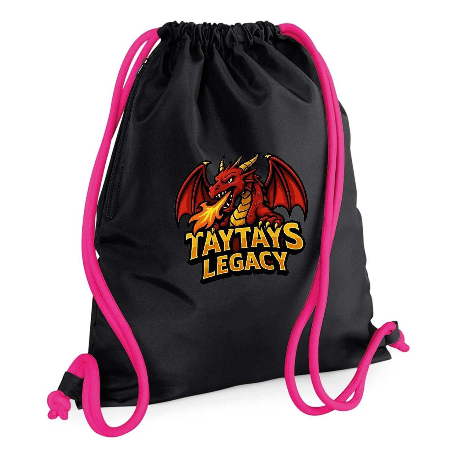 TayTays Legacy | TAYTAY DRAGON | Cotton Gym Bag
