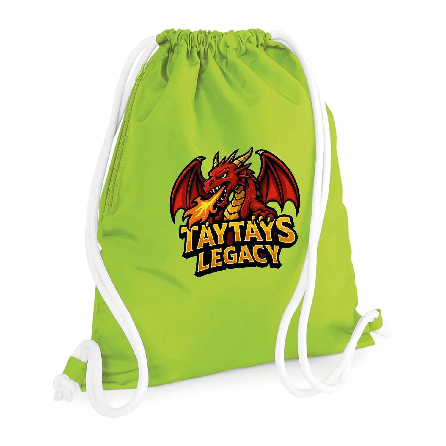TayTays Legacy | TAYTAY DRAGON | Cotton Gym Bag
