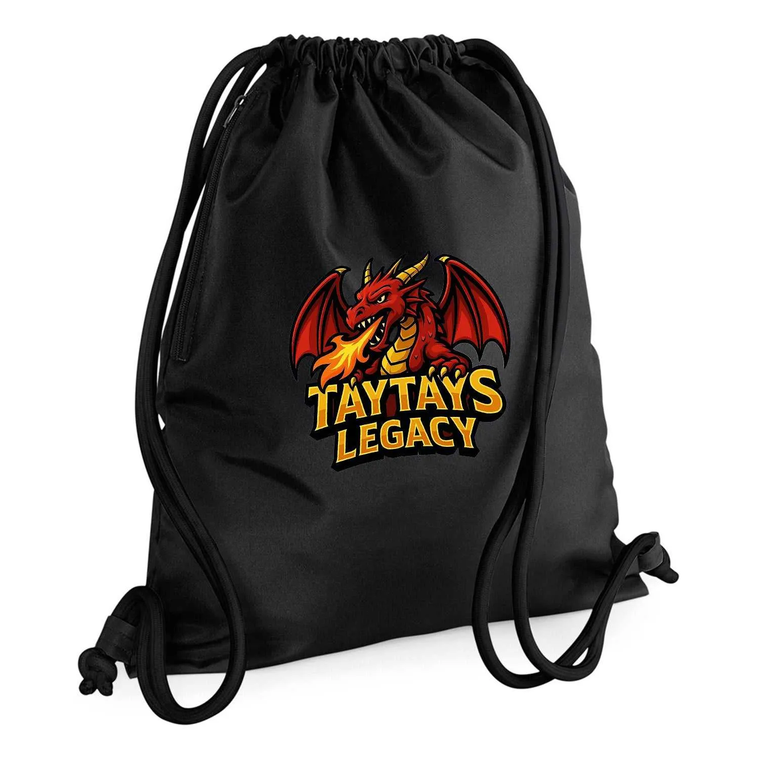 TayTays Legacy | TAYTAY DRAGON | Cotton Gym Bag