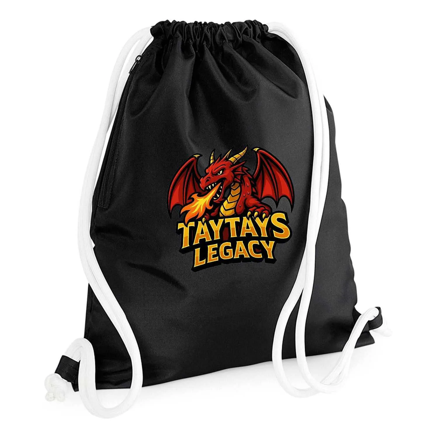 TayTays Legacy | TAYTAY DRAGON | Cotton Gym Bag