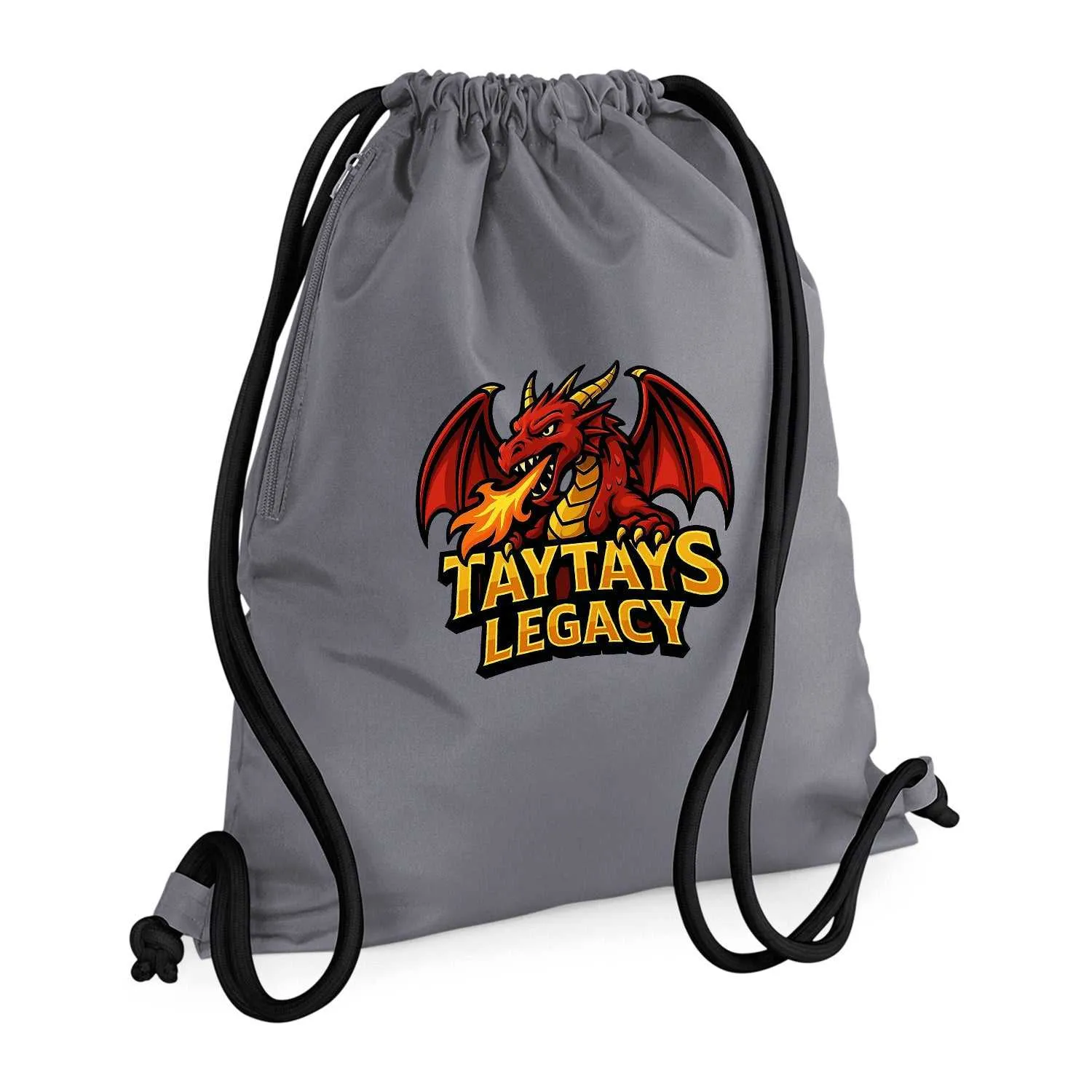 TayTays Legacy | TAYTAY DRAGON | Cotton Gym Bag