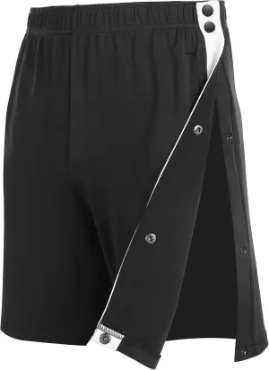 Tear Away Shorts for Men Post Surgery Adaptive Clothing Wide Leg Snap Loose Fit Shorts