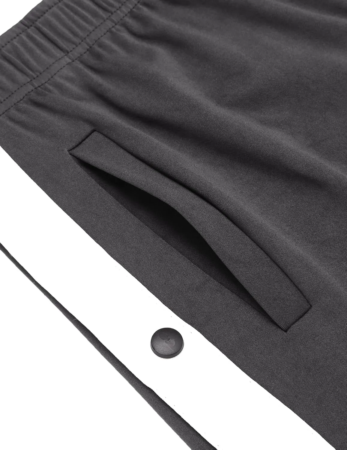 Tear Away Shorts for Men Post Surgery Adaptive Clothing Wide Leg Snap Loose Fit Shorts